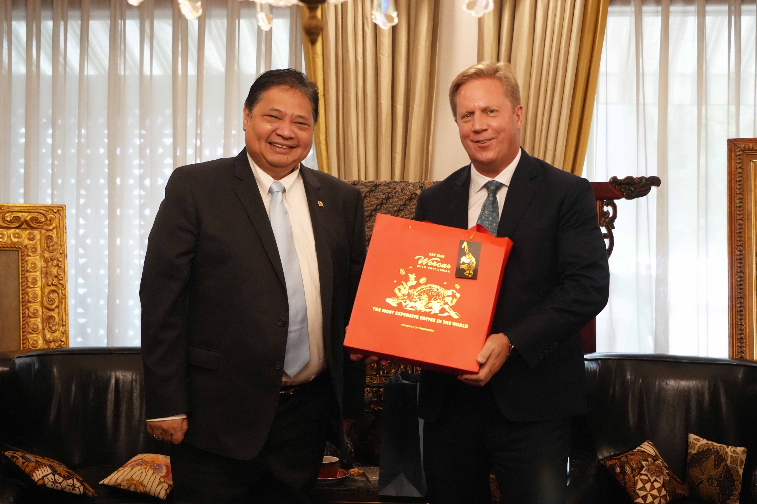 Menko Airlangga dan Mendag Selandia Baru Bahas Dukungan Aksesi OECD