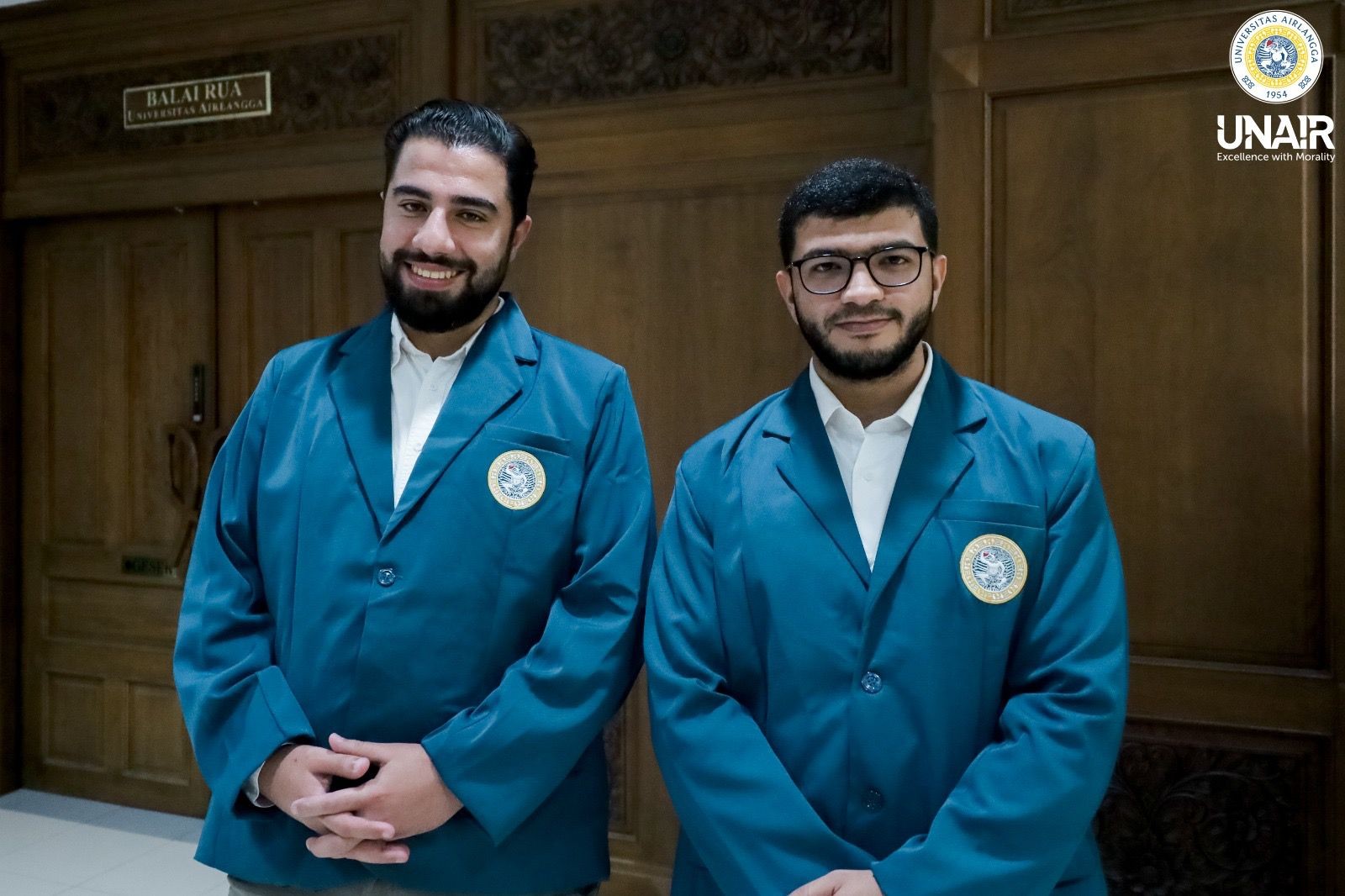 Demi Kemanusiaan, 2 Mahasiswa Palestina Tempuh Pendidikan Dokter di UNAIR