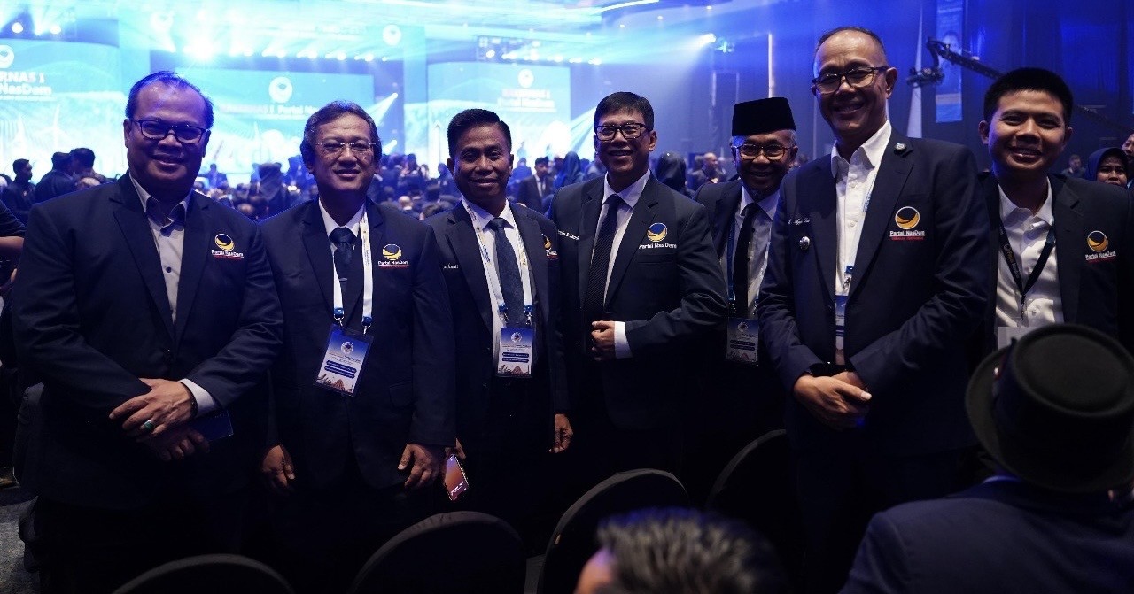 NasDem Jabar Hadiri Rakernas I, Mamat Rachmat: Ini Awal Konsolidasi Nasional