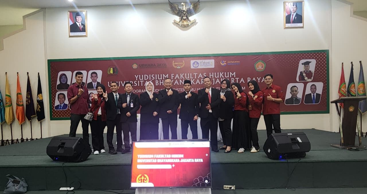Yudisium Semester Genap Fakultas Hukum Ubhara Jaya Luluskan 145 orang