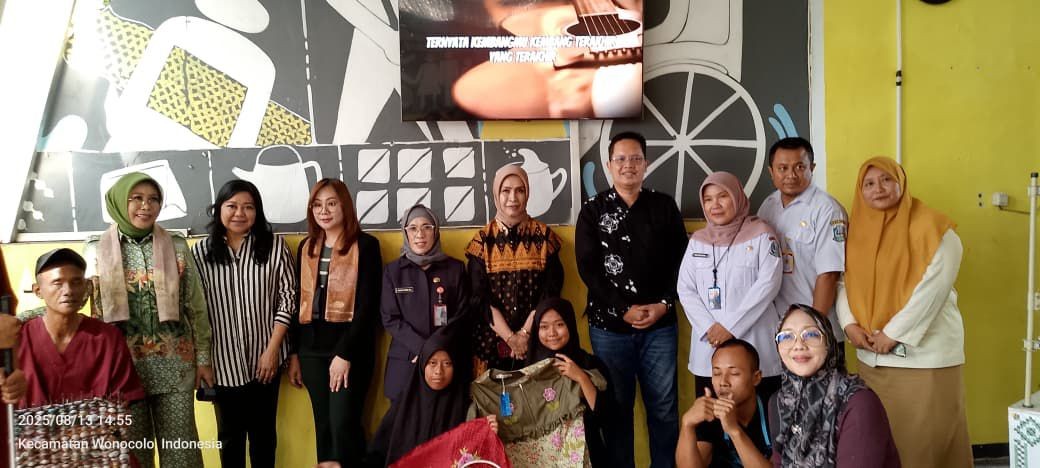 Istri Mensos RI Kunjungi Gadisku, Dorong Kemandirian Disabilitas