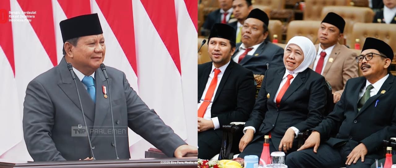 Gubernur Khofifah Garisbawahi Pidato Presiden Prabowo Soal “Indonesia Incorporated” sebagai Pelecut Semangat Pembangunan
