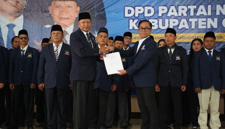 Kang Rachmat Resmi Melantik Toto Marwoto Sebagai Ketua DPD NasDem Ciamis