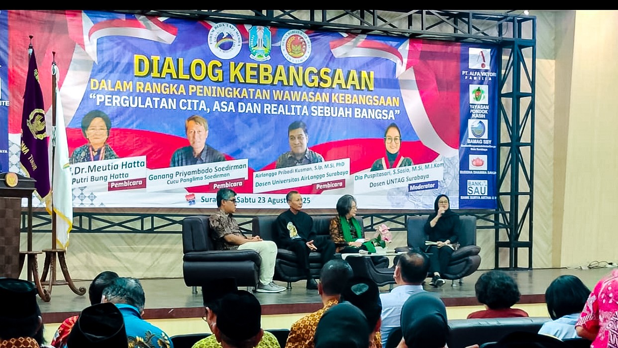 Pergulatan Cita, Asa dan Realita Sebuah Bangsa Dikupas di Gedung Juang 45 Surabaya