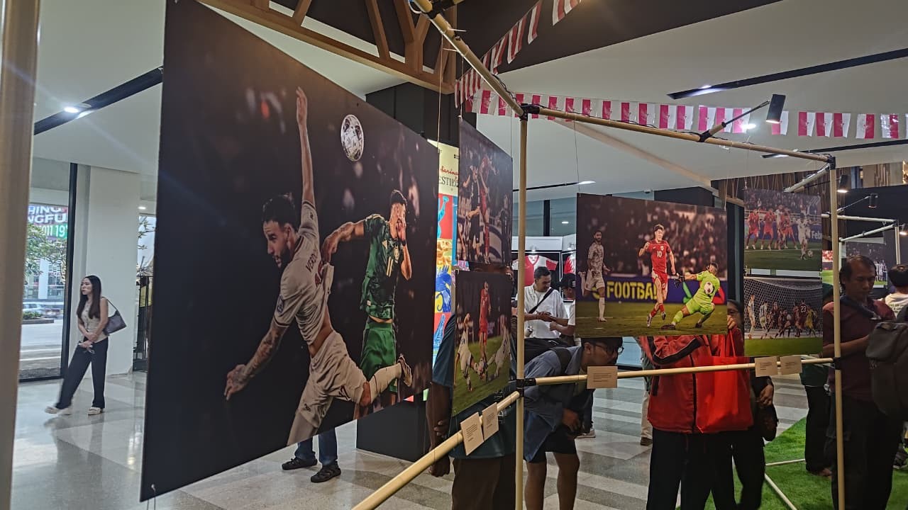 Perjalanan Timnas Indonesia Ditampilkan Melalui Pameran Foto dan Karya Tulis "90 & Beyond"