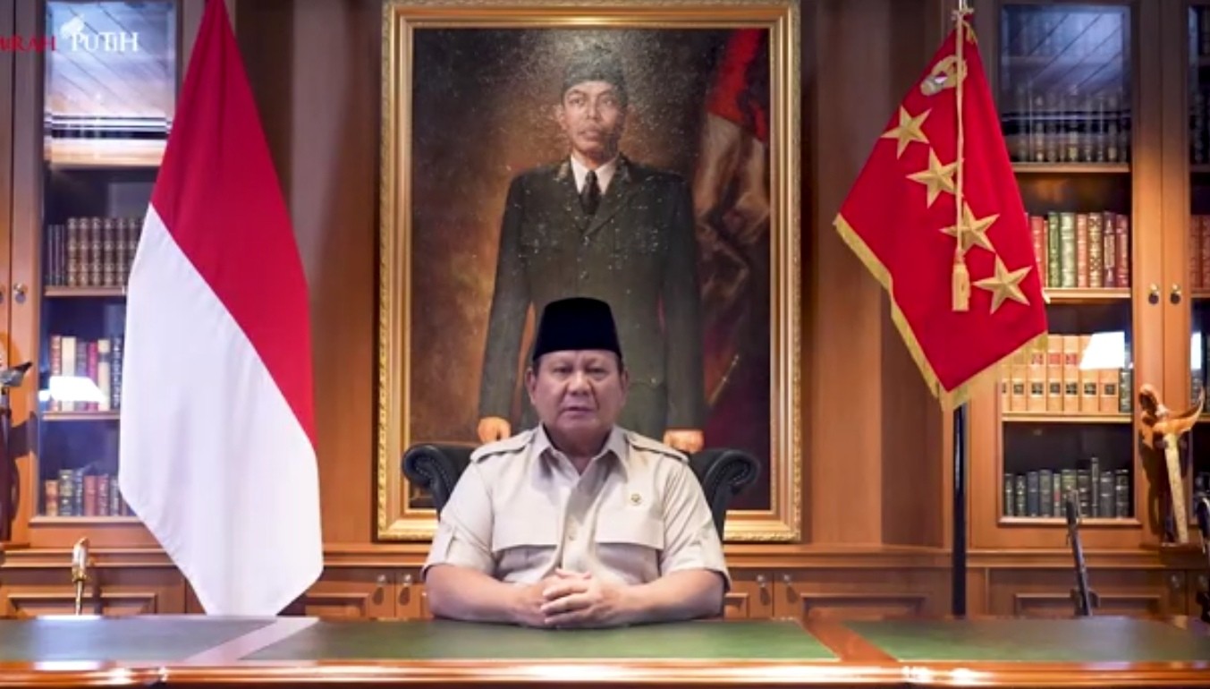 Prabowo Ucapkan Duka Cita Atas Wafatnya Ojol yang Dilindas Rantis Brimob