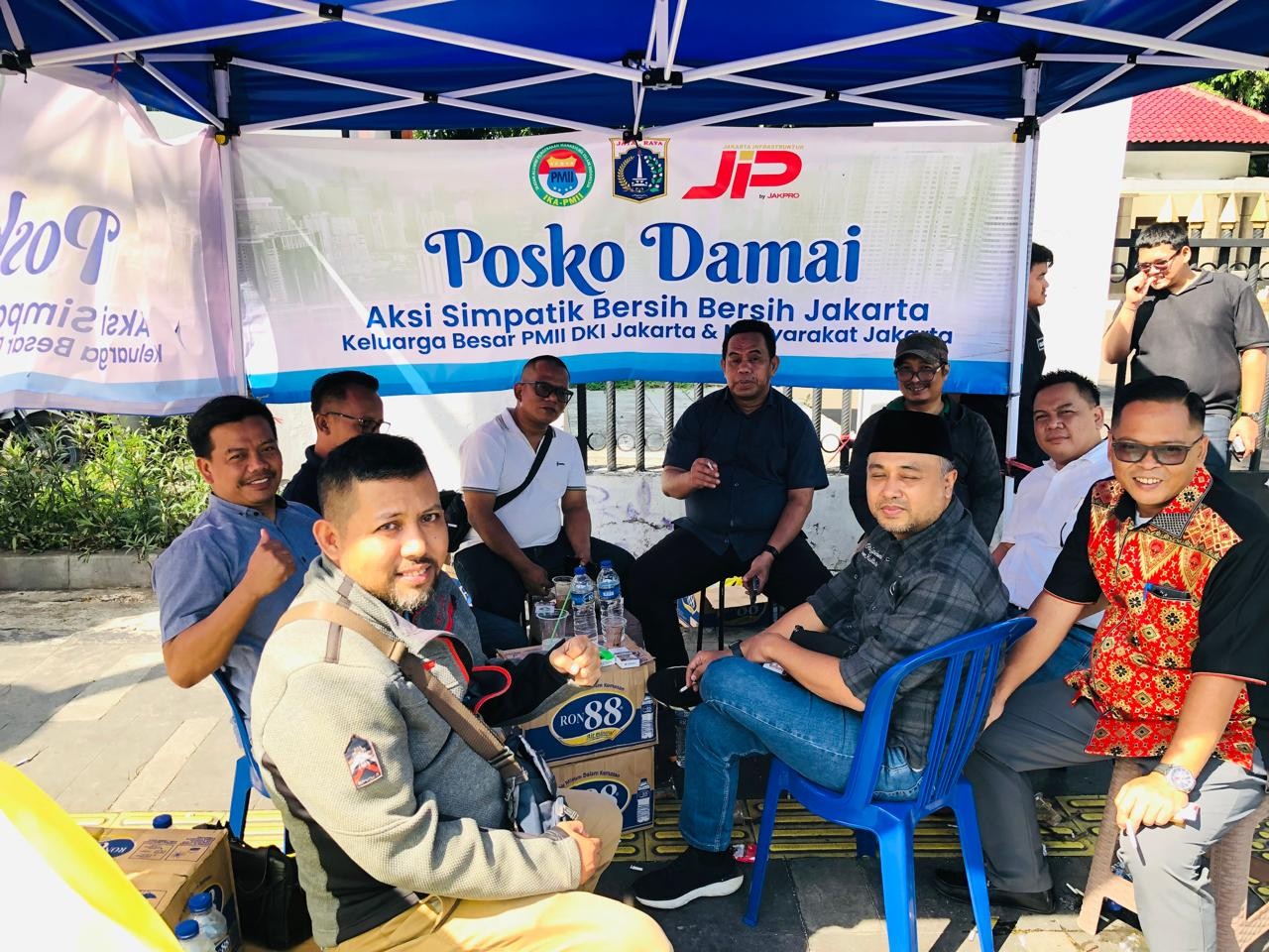 IKA PMII DKI Dirikan Posko Damai, Ajak Masyarakat Jaga Kondusifitas