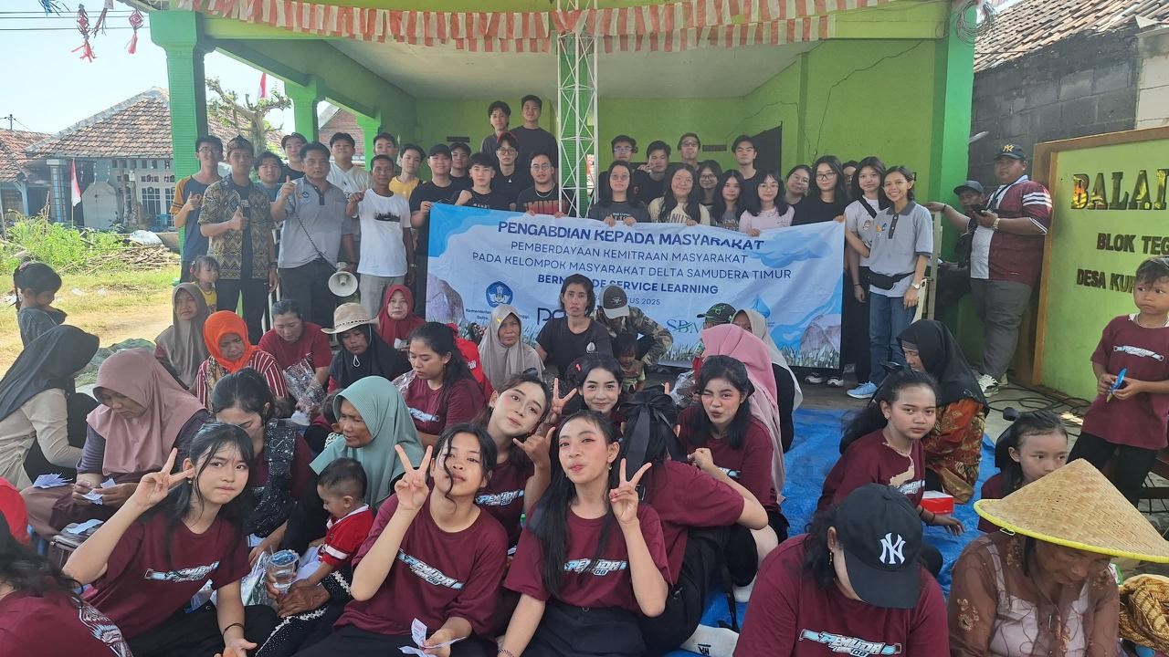 Mahasiswa PCU Bantu Warga Sidoarjo Ubah Air Payau Jadi Layak Pakai dan Kembangkan Usaha