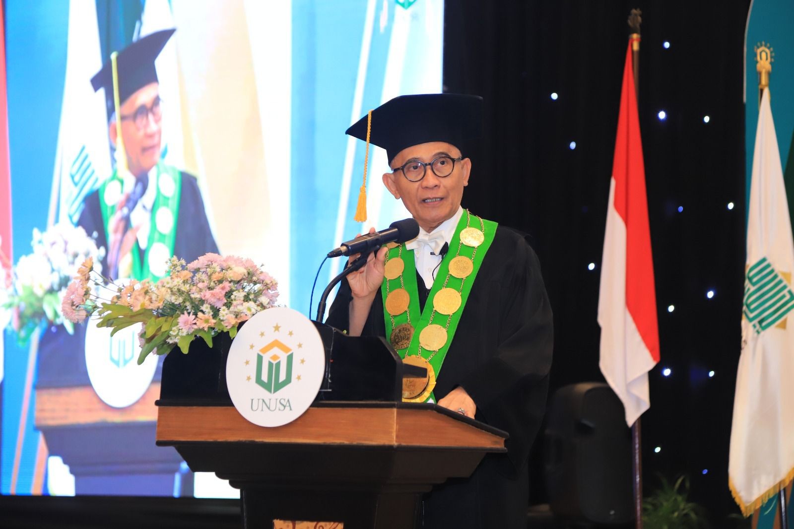 Suasana Haru Warnai Wisuda Unusa, Rektor Isyaratkan Perpisahan