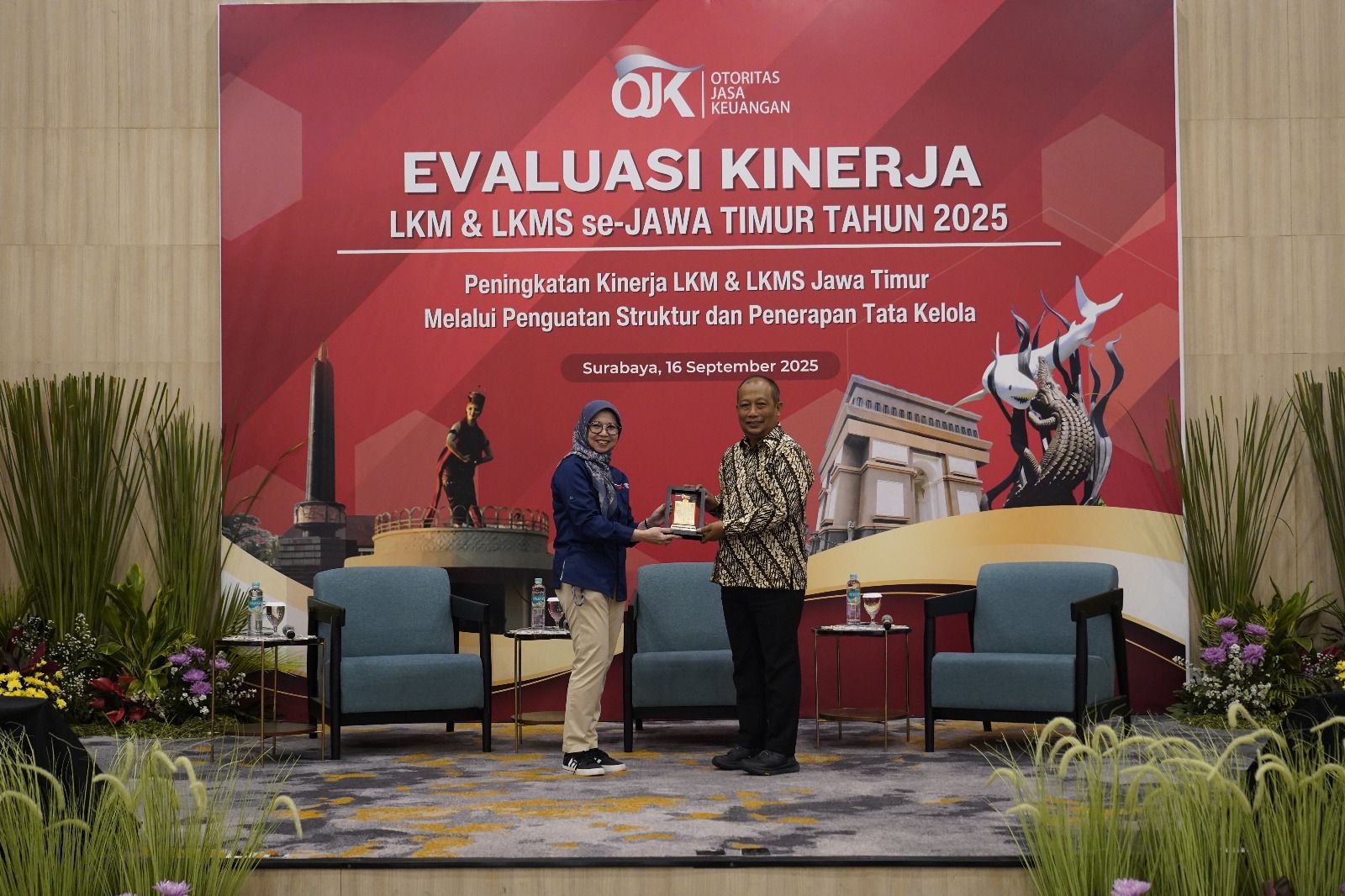 OJK Jatim Gelar Evaluasi Kinerja LKM & LKMS 2025, Fokus Perkuat Tata Kelola dan Struktur Industri
