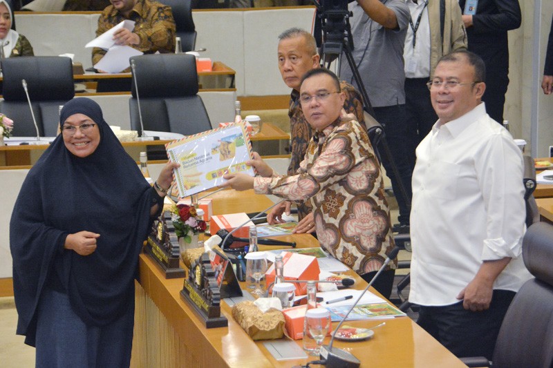 Pimpinan DPR  Terima Audiensi Koalisi Nasional Reformasi Agraria