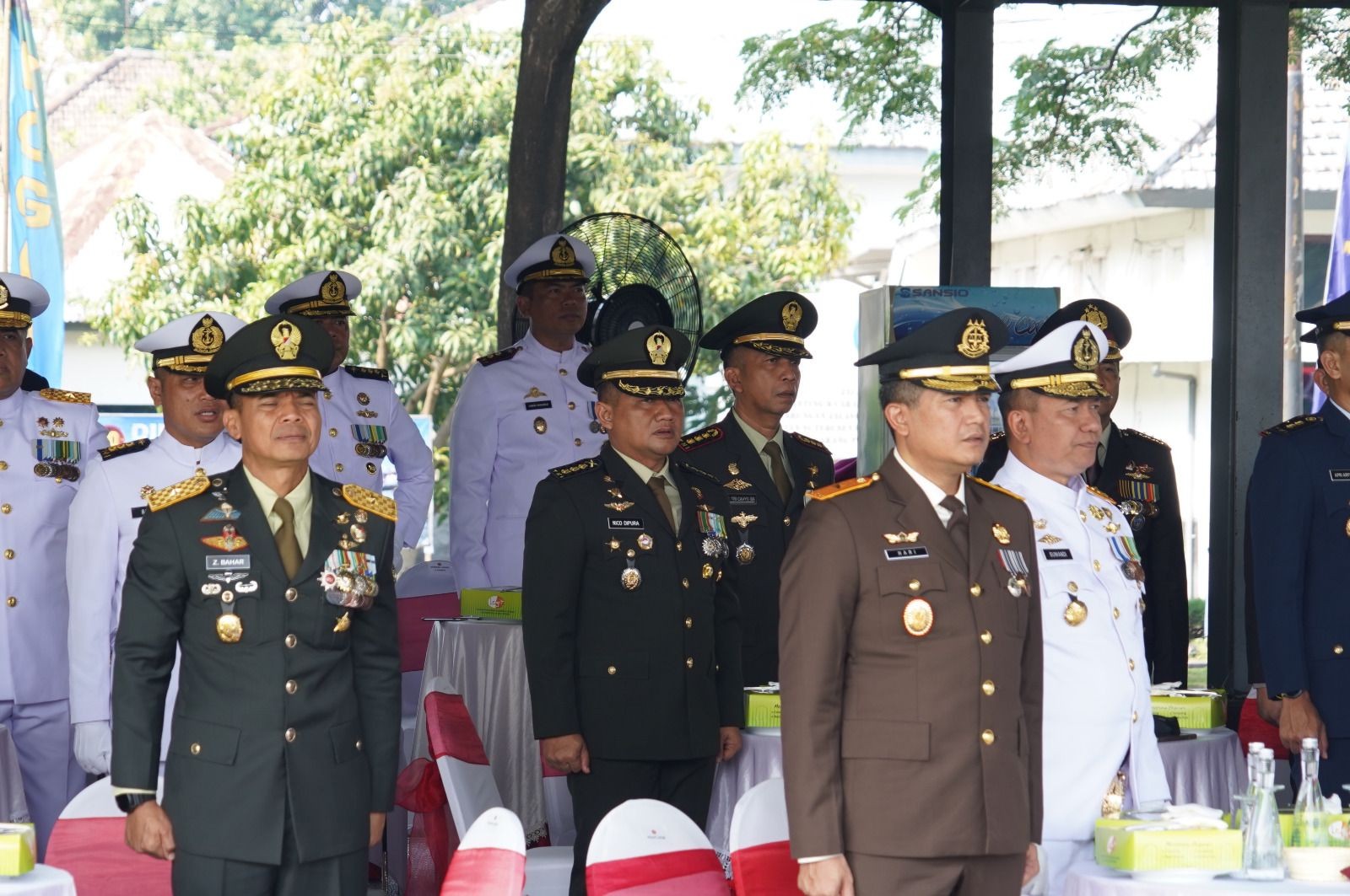 Kasrem 084/Bhaskara Jaya Hadiri Parade Meriah HUT ke-80 TNI