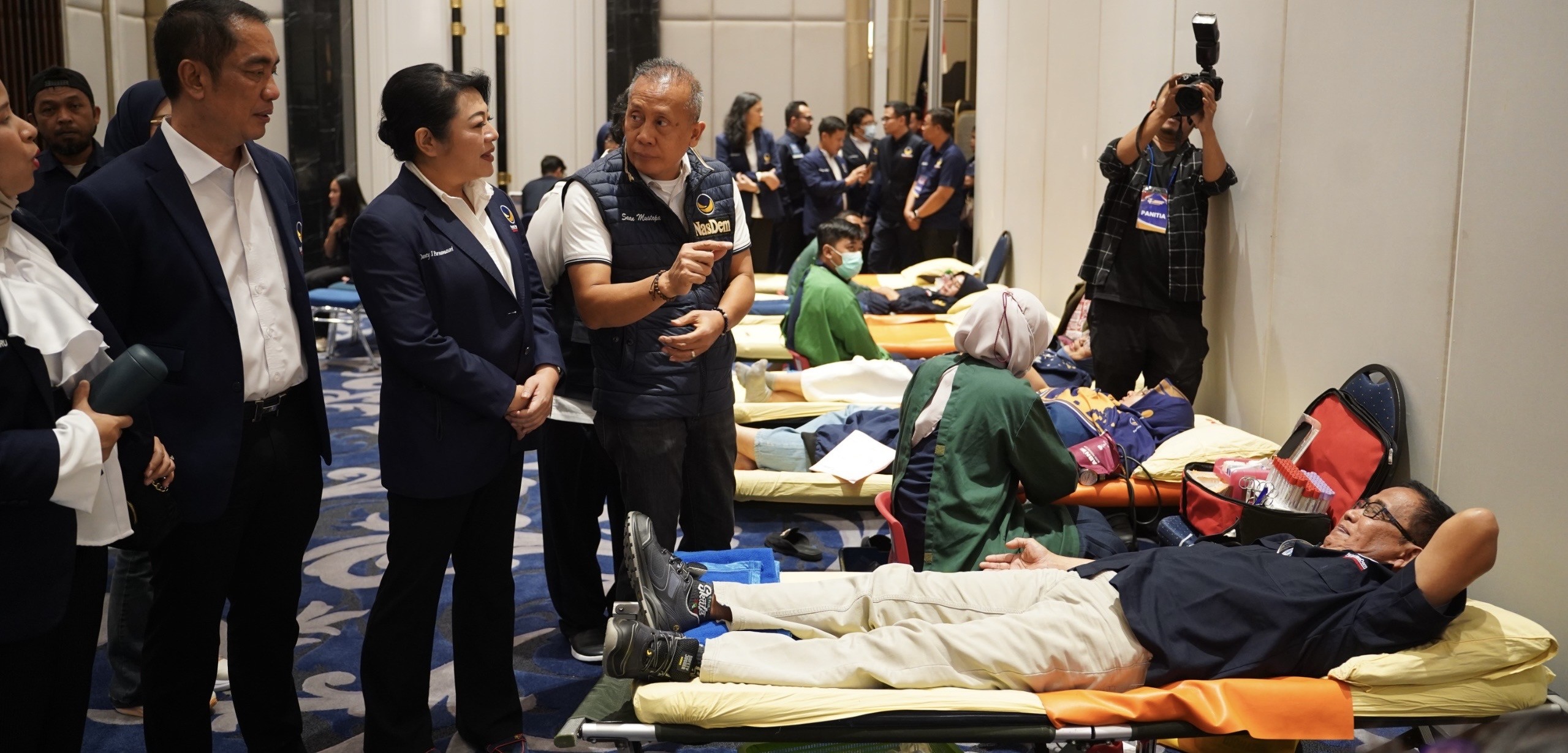 HUT ke 14, NasDem Gelar Donor Darah Serentak di Seluruh Indonesia