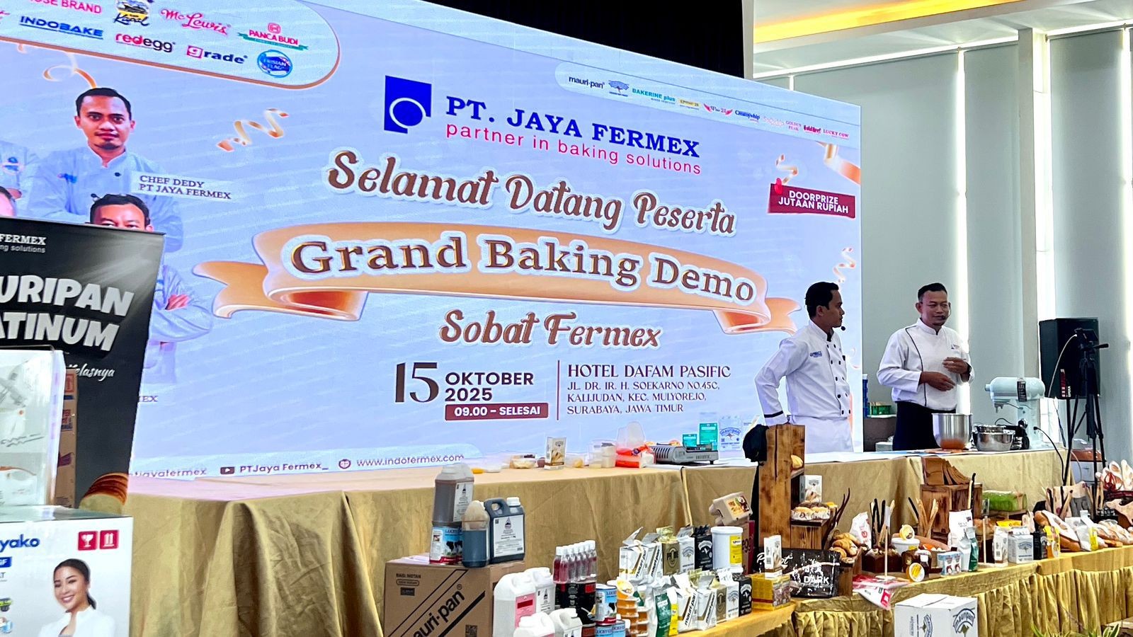 Grand Baking Demo Angkat UMKM Kuliner: Dari Dapur Rumahan ke Peluang Cuan Tanpa Batas