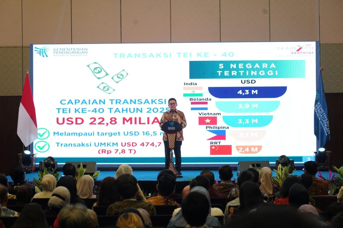 Trade Expo Indonesia ke-40 Resmi Ditutup, Transaksi Lampaui Target Hingga 376,2 Triliun