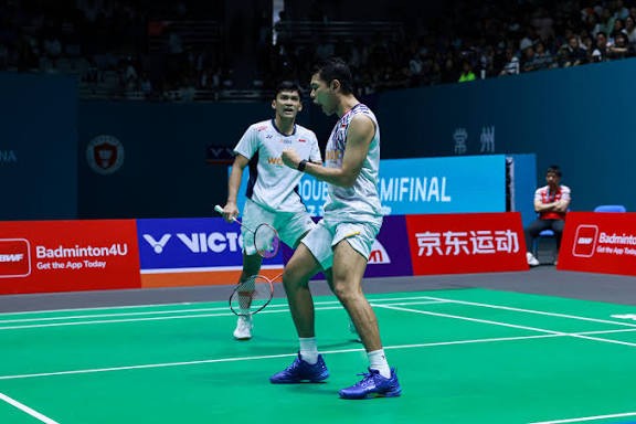 Ke Semifinal French Open 2025, Fajar/Fikri Siap Hadapi Aaron/Woi Yik
