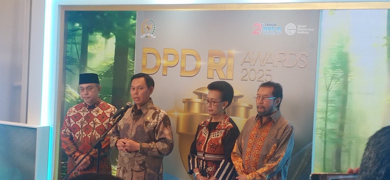 Sultan Najamudin: DPD Award Jadi Momentum DPD RI Tangkap Potensi dan Inspirasi dari Daerah