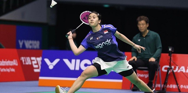 Tumbangkan Park Ga Eun dalam Pertarungan Ketat, Ni Kadek Dhinda ke Semifinal Korea Masters 2025 