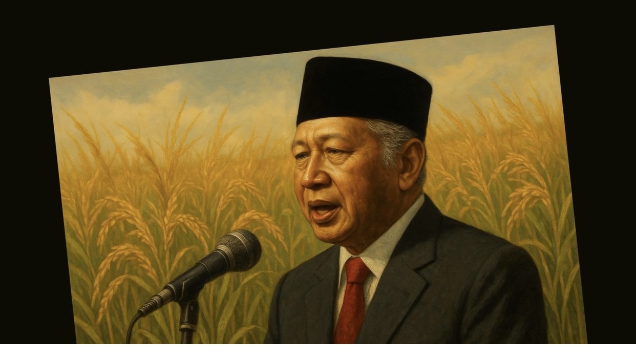 Pak Harto, Pahlawan Nasional dan Kisah Kacamata Merah Muda