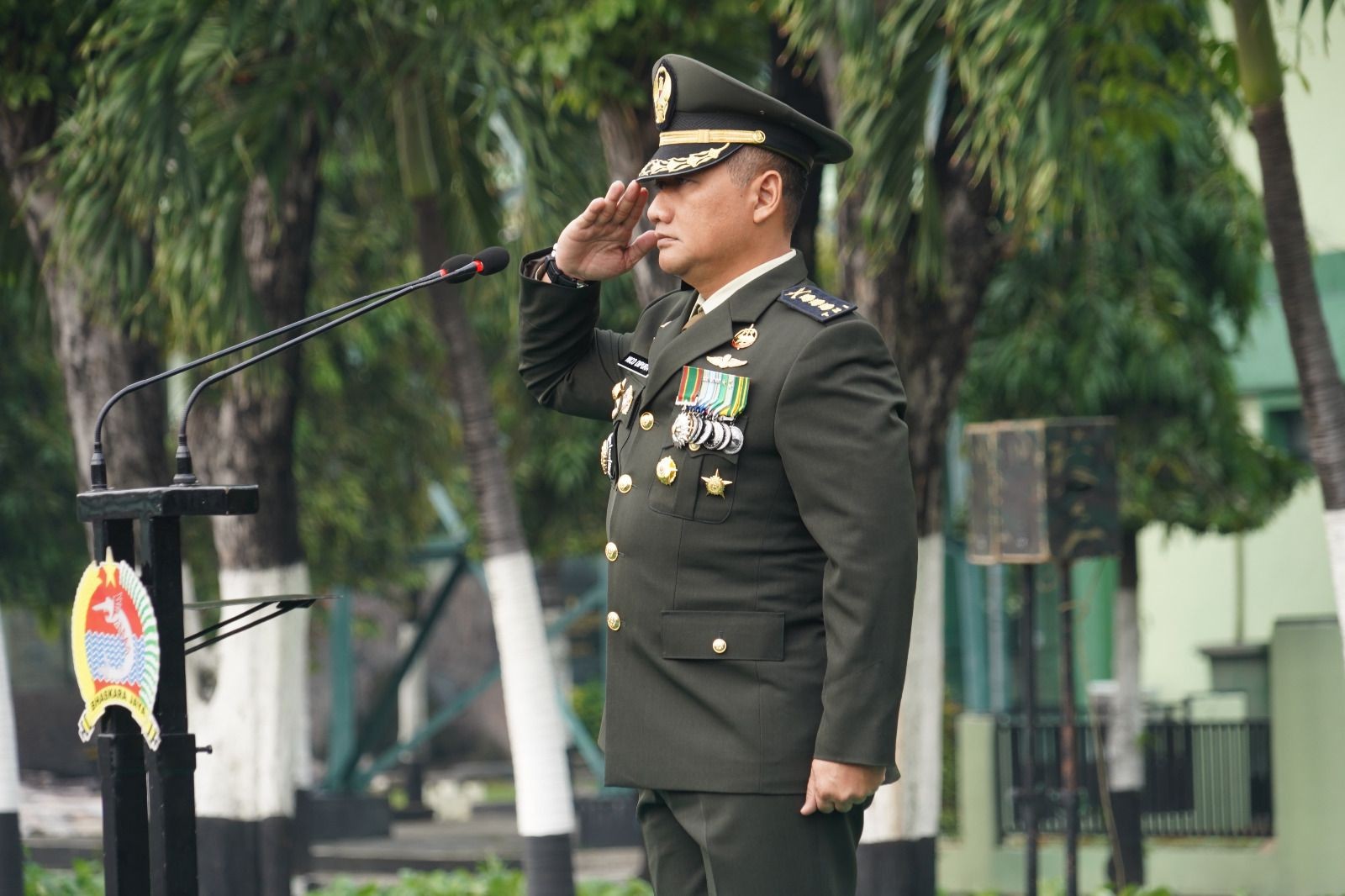 Korem 084/Bhaskara Jaya Gelar Upacara Peringatan Hari Pahlawan 2025