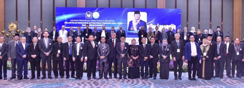 Rektor Universitas Borobudur Dilantik sebagai Pengurus APTISI Pusat Periode 2025–2030