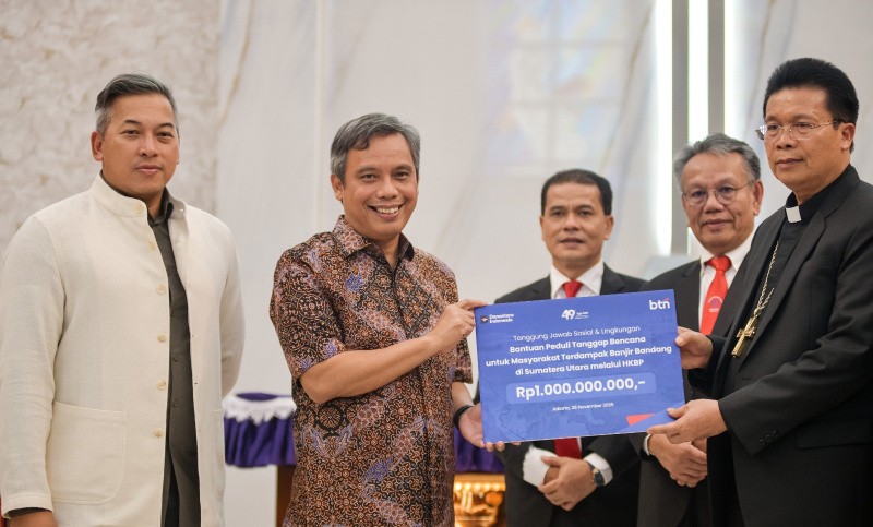 BTN dan HKBP Inisiasi Salurkan Bantuan Bencana Banjir Ke Sumatera Bagian Utara