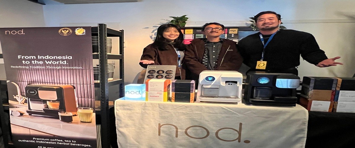 NOD. dari JumpStart Perkenalkan Minuman Herbal Indonesia dalam Format Kapsul Modern di Swiss Coffee Festival 2025