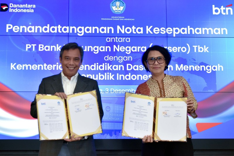 BTN Bersinergi Dengan Kemendikdaamen Tingkatkan  Literasi Keuangan Anak Muda