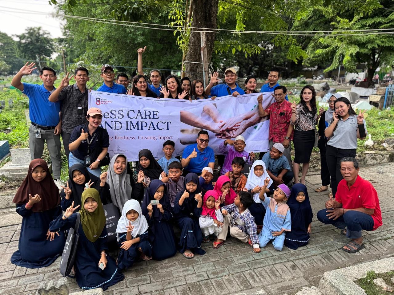 BeSS Hospitality Group Gelar CSR di Kampung Rangkah: Wujud Kepedulian BHG untuk Masyarakat Kurang Mampu