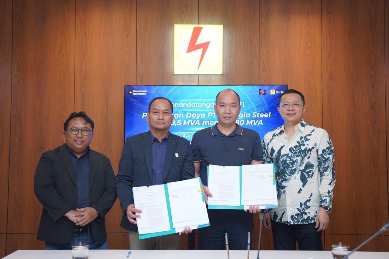 Hadirkan Kemudahan Layanan, PLN Pasok Daya PT Bahagia Steel hingga 80 MVA