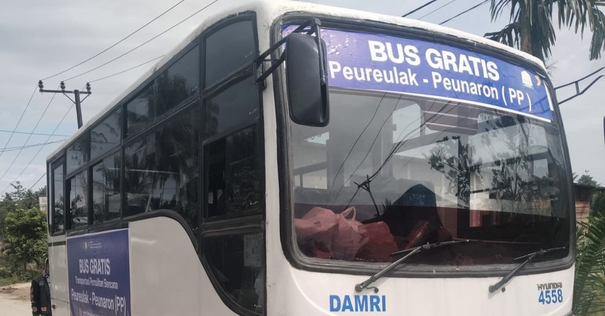 DAMRI Operasikan Angkutan Perintis Gratis Peureulak–Peunaron, Dukung Mobilitas Pascabencana Aceh Timur