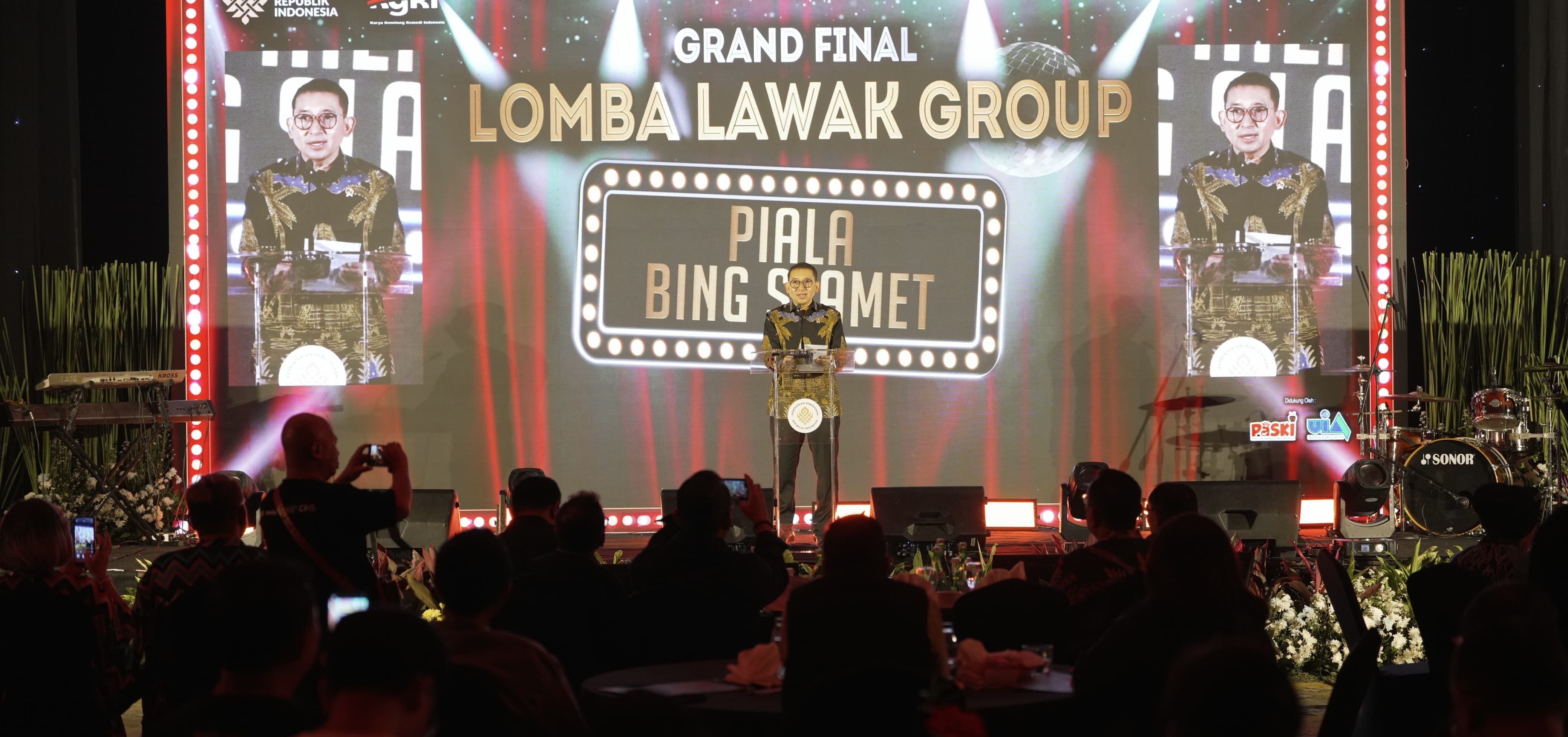 Grand Final Lomba Lawak Piala Bing Slamet 2025, Fadli Tekankan Penguatan Ekosistem Seni Komedi Tanah Air