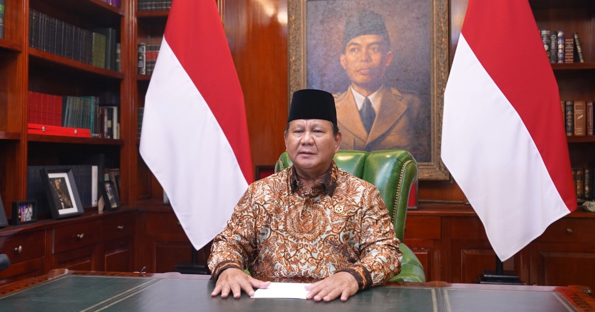 Prabowo: Di Tengah Perayaan Natal, Bangsa Indonesia Tak Lupakan Saudara Terdampak Bencana