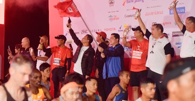 Menpora Bangga Dengan Penyelenggaraan Borobudur Marathon