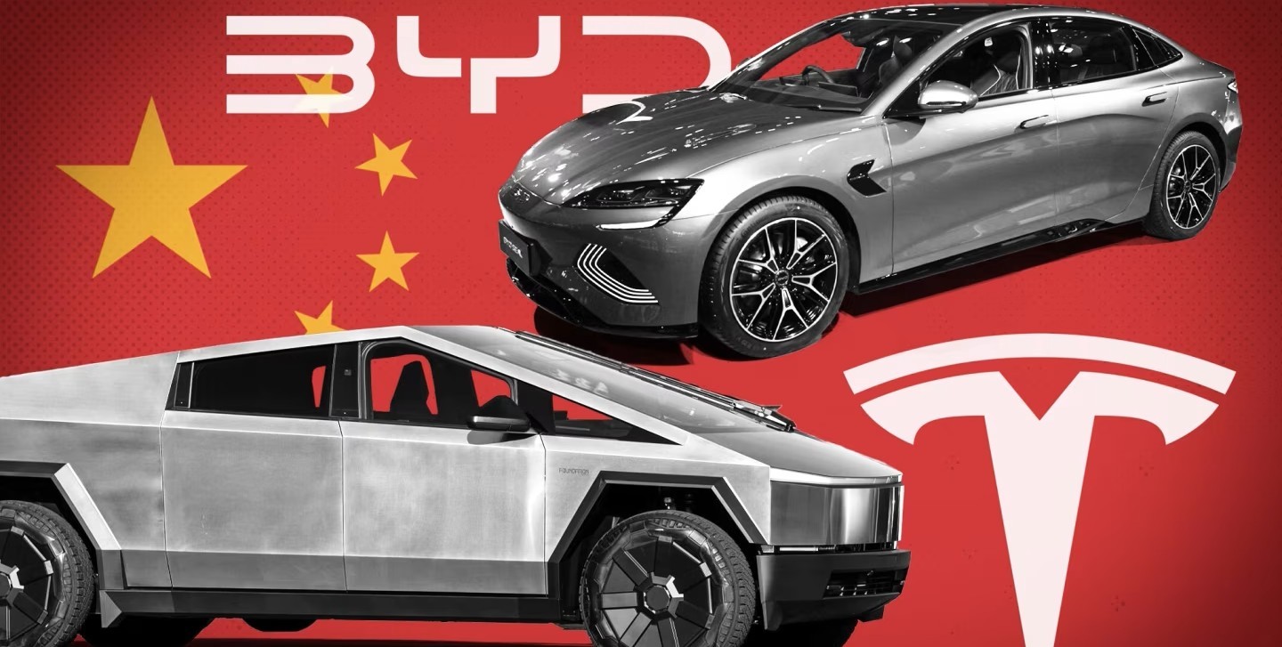 Tesla Tergeser, BYD Melaju Kencang