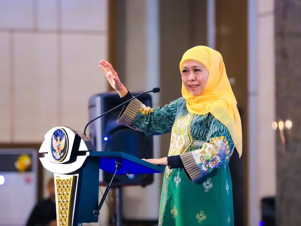 Hadiri Sosialisasi dan Kerja Sama Kepala BPN Jatim Bersama PW Muslimat NU Jatim, Gubernur Khofifah Dorong Percepatan Sertifikasi Aset Organisasi