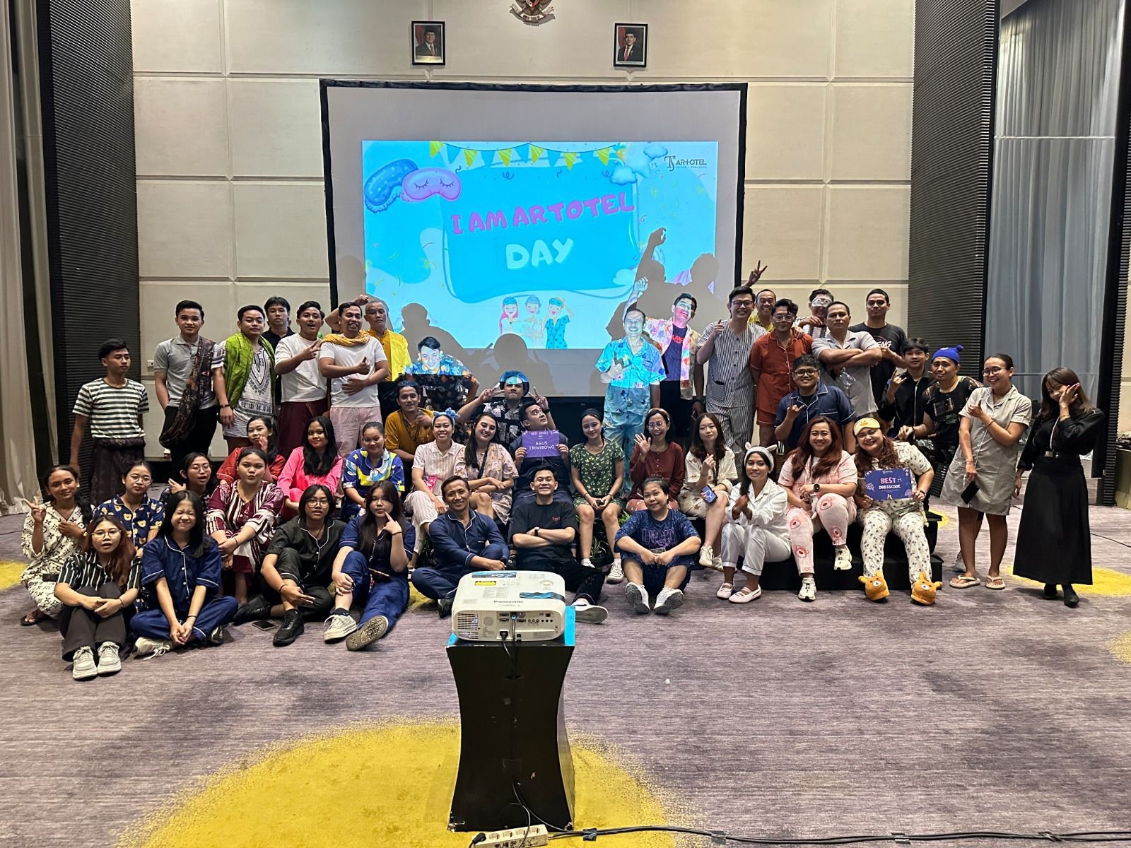 Bertema Pajamas Party, ARTOTEL TS Suites Surabaya Gelar I Am Artotel Day
