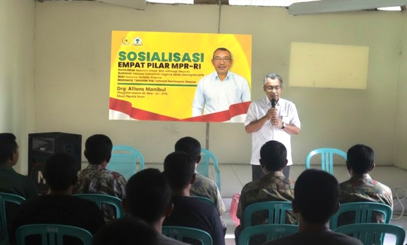 Sosialisasi 4 Pilar, Alfons Ajak Warga Manokwari Jaga Persatuan Bangsa