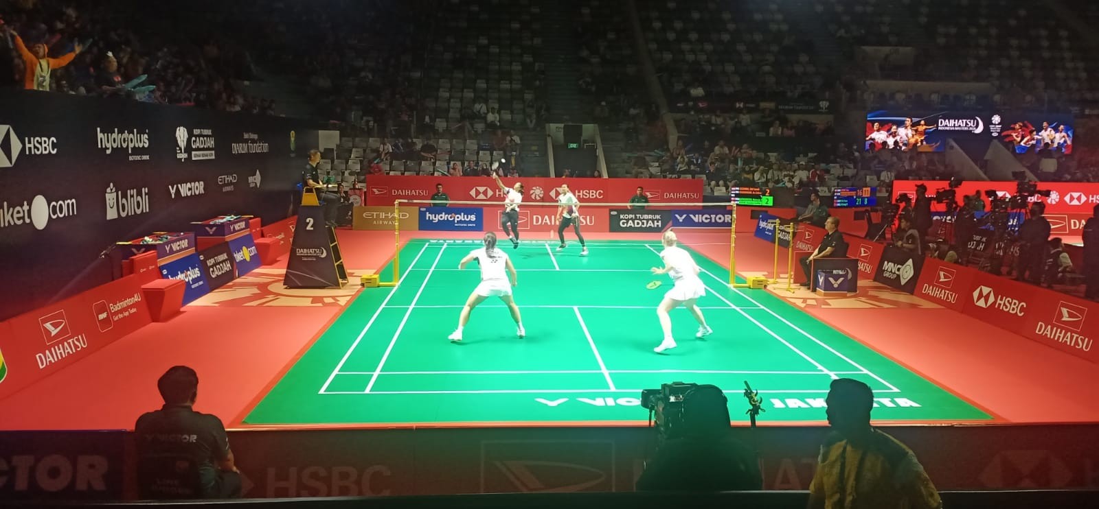 Azzahra/Ramadhani Tumbangkan Wakil Denmark di Indonesia Master 2026