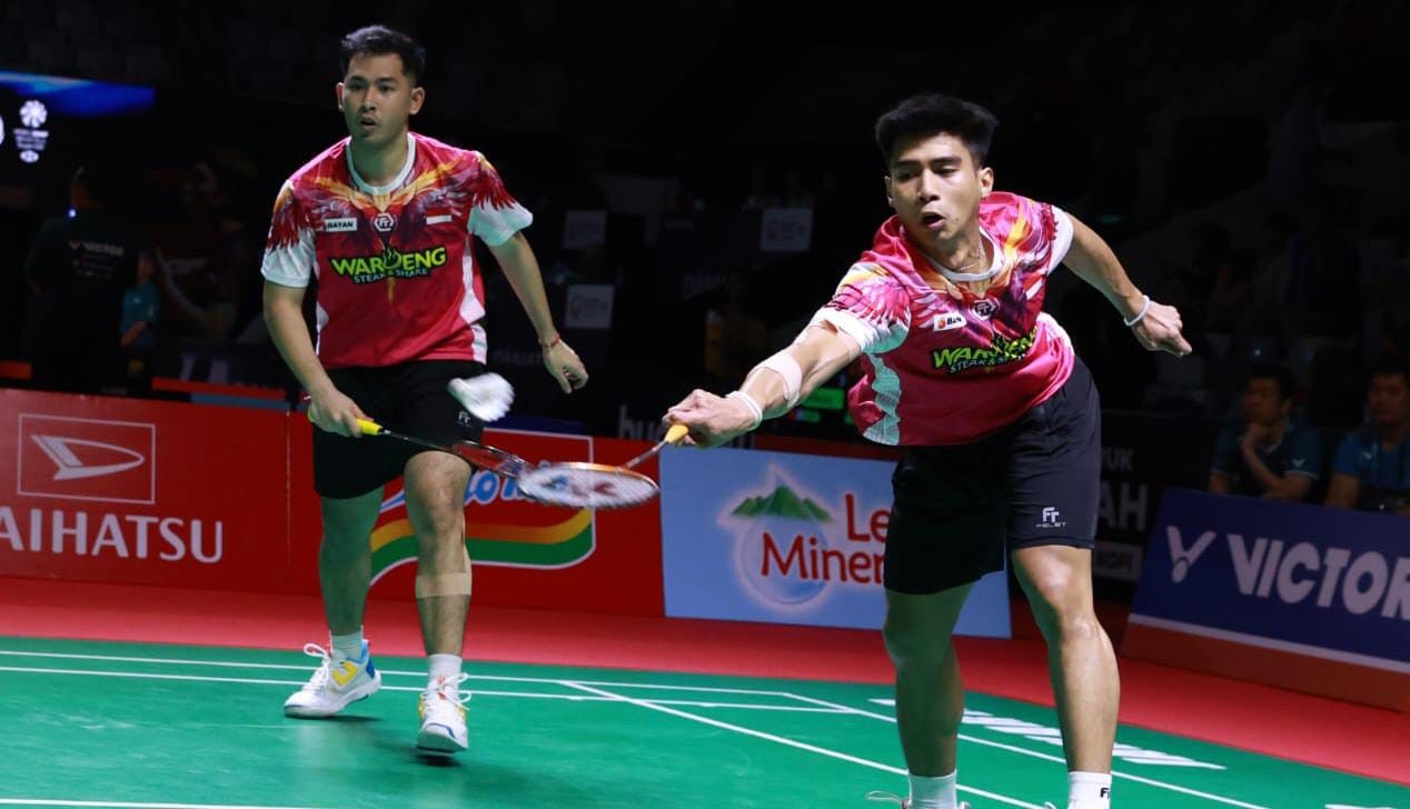 Sabar/Reza Amankan Tiket ke Perempat Final Indonesia Master