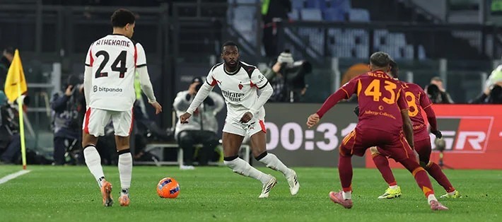 AS Roma vs AC Milan Berakhir Imbang 1-1 di Olimpico