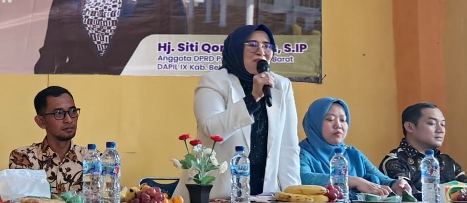 Siti Qomariyah Soroti Infrastruktur Lingkungan dan Drainase Desa Hurip Jaya