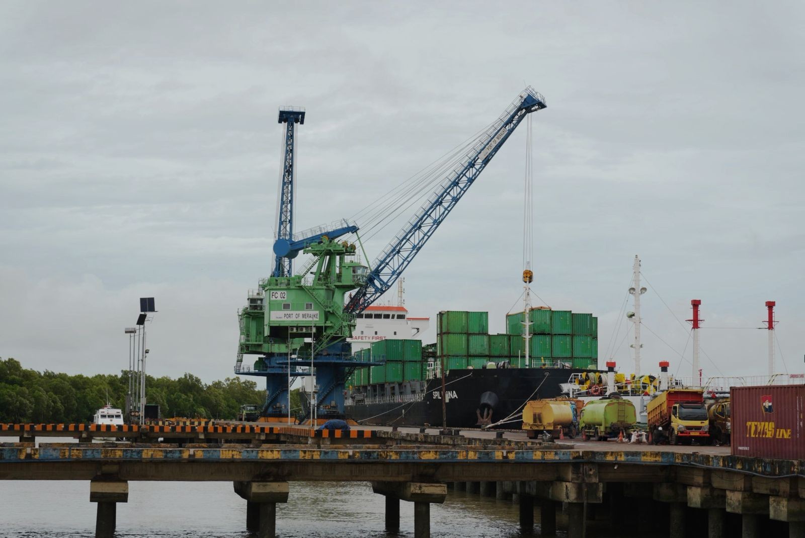 Transformasi Operasional Dorong Pertumbuhan Arus Peti Kemas di TPK Merauke