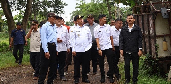 Pembangunan SMK Negeri 5 di Kecamatan Limo, Pemkot Depok Serahkan Aset 5.000 Meter