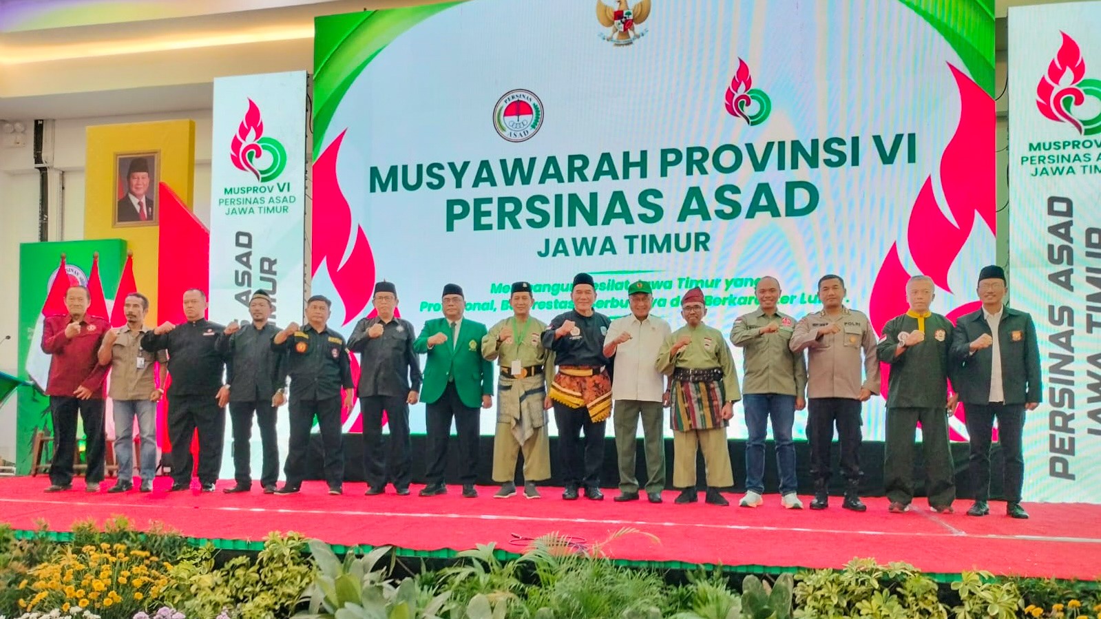 Musprov VI Persinas ASAD Jatim, Dorong Seni Kearifan Lokal dan Gapai Prestasi Internasional