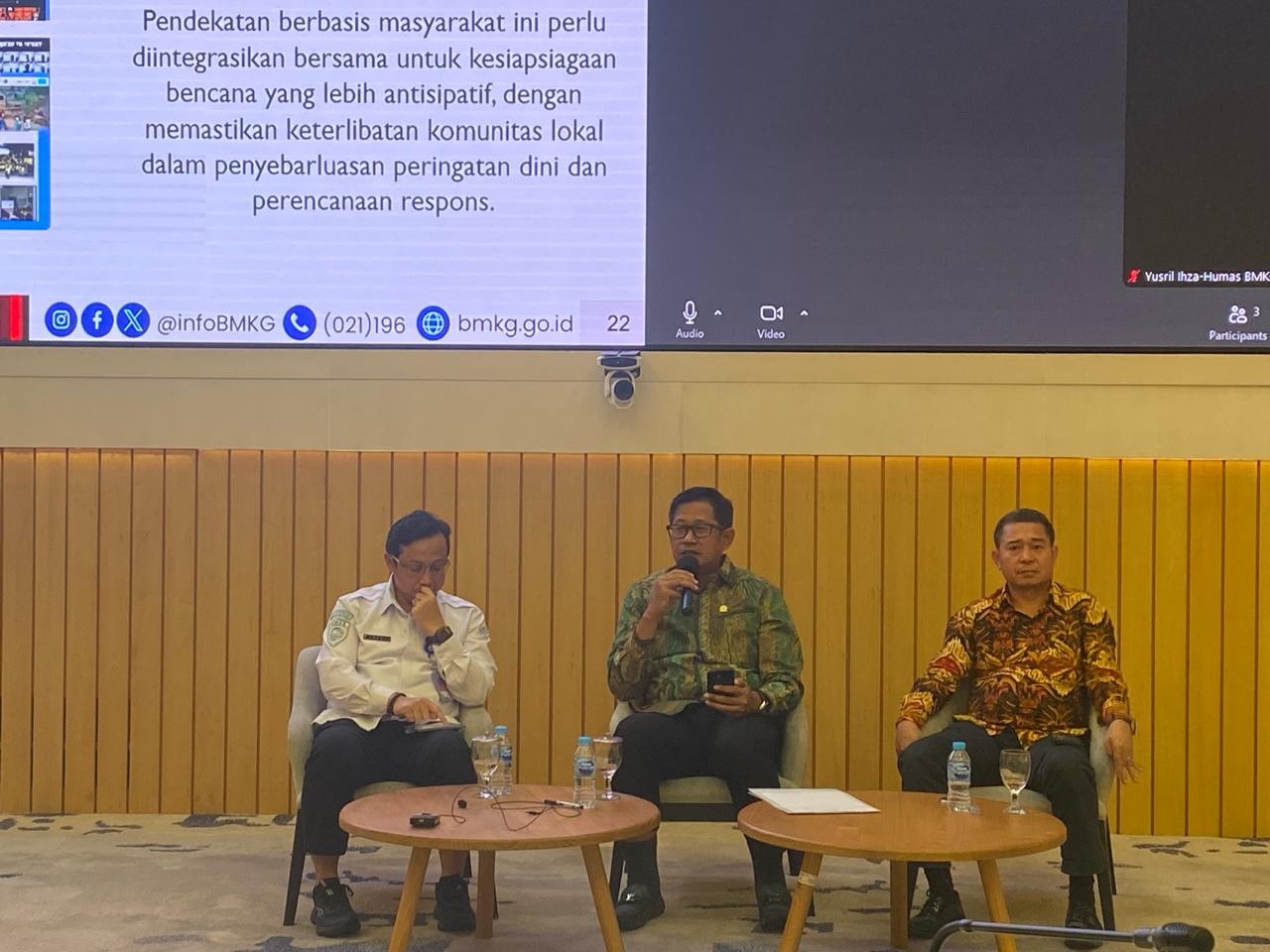 Sudjatmiko Dorong Penguatan BMKG untuk Antisipasi Cuaca Ekstrem