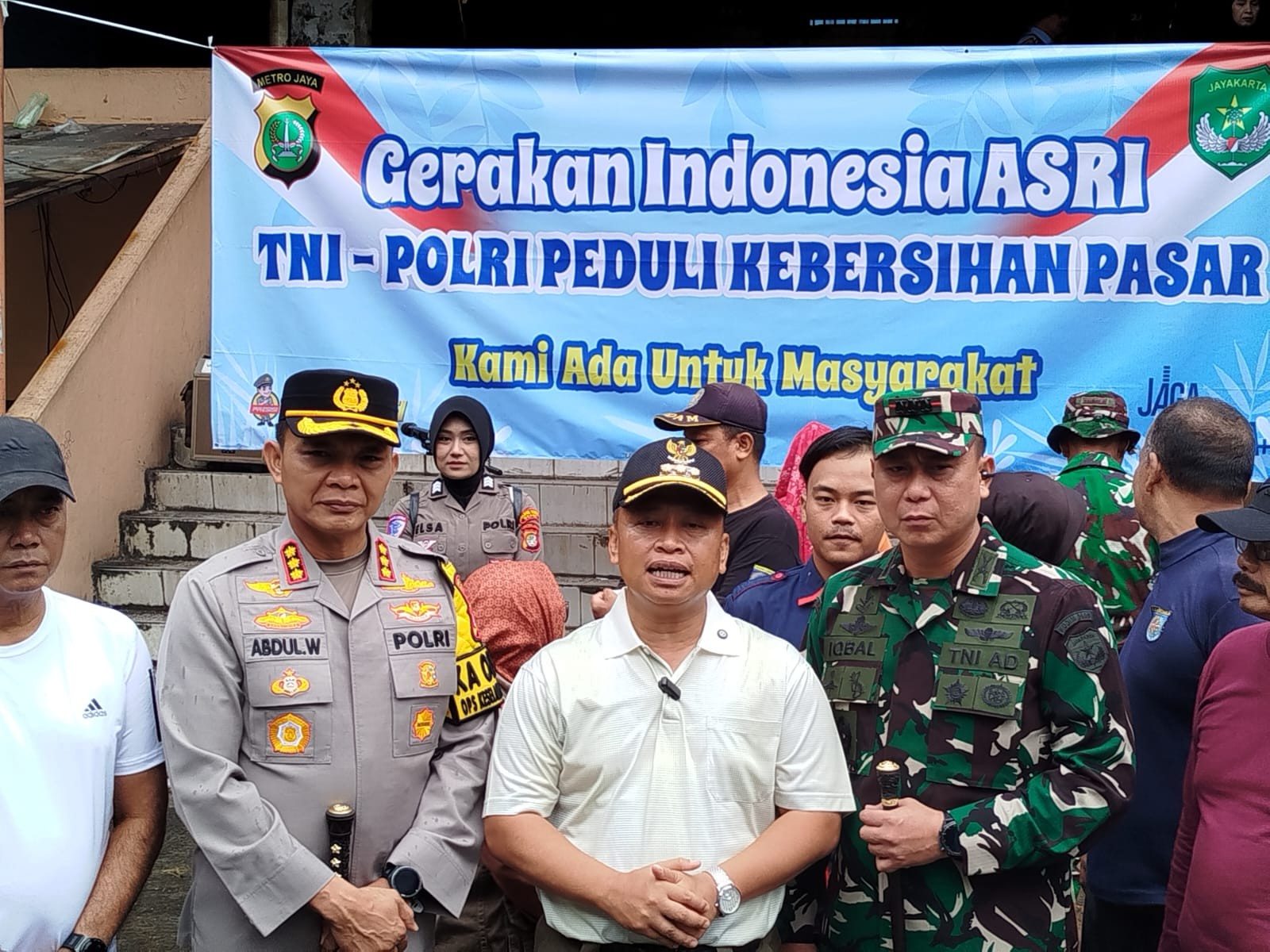Forkopimda Depok Turun Tangan Bersihkan Pasar Agung, Implementasikan Gerakan ASRI Presiden Prabowo