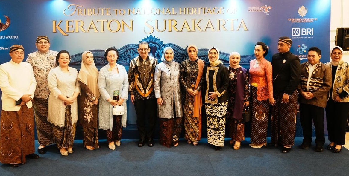 Hadiri Pagelaran Tribute to National Heritage, Menbud Tekankan Revitalisasi Keraton Surakarta