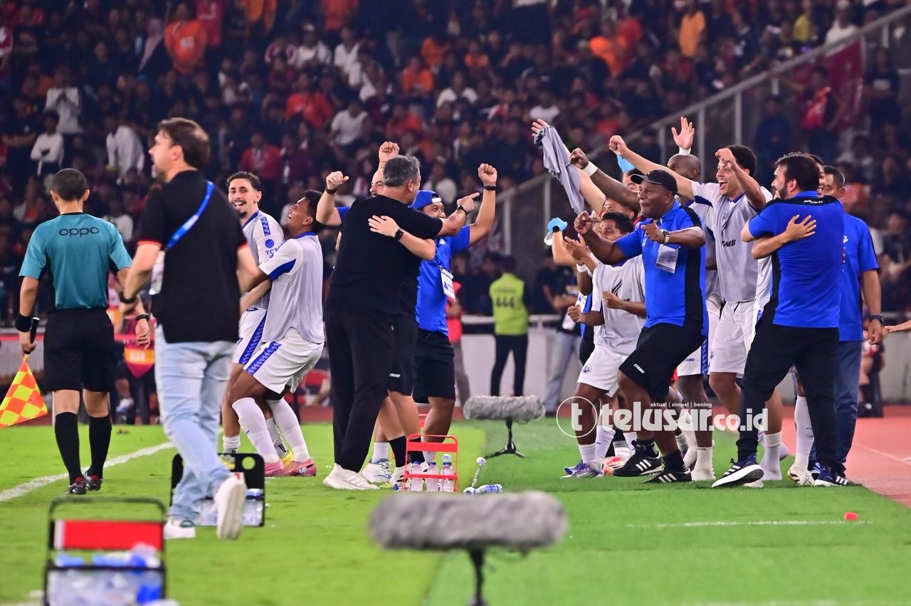 Foto: Arema FC Berikan Kekalahan Kandang Perdana Persija di Super League 2025/2026