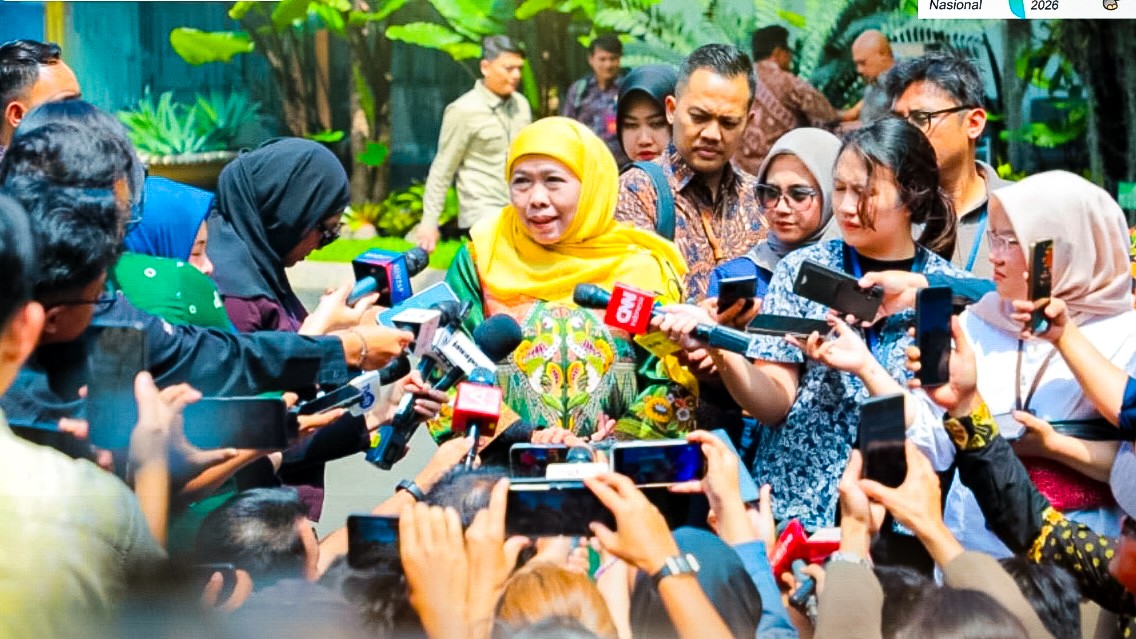 Hari Pers Nasional 2026, Gubernur Khofifah Ajak Insan Pers Hadirkan Jurnalisme Perkuat Demokrasi